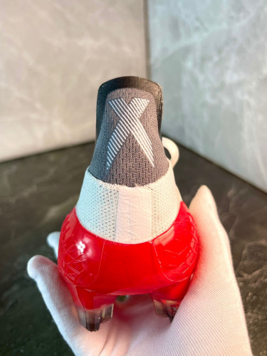 Бутсы Adidas X SPEEDFLOW.1 FG белый/красный