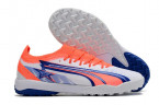 Сороконожки (шиповки) Puma Ultra Ultimate TF белый/оранжевый/синий