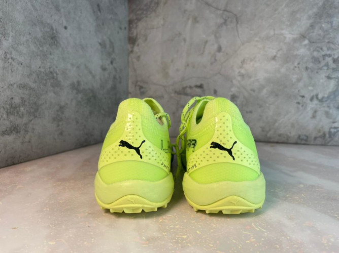 Сороконожки (шиповки) Puma Ultra Ultimate TF желтый/голубой