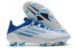 Бутсы Adidas X speedflow.1 FG голубые