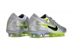Бутсы Nike Tiempo Legend 10 Elite FG серый/салатовый