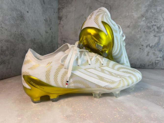 Бутсы adidas X SPEEDPORTAL.1 FG белый/золото