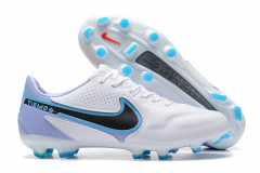 Бутсы Nike Tiempo Legend 9 Elite FG белый/сиреневый