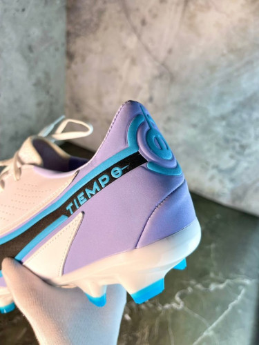 Бутсы Nike Tiempo Legend 9 Elite FG белый/сиреневый