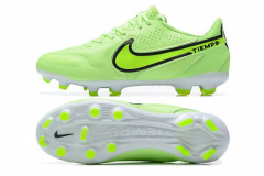 Бутсы Nike Tiempo Legend 9 Elite FG зеленые