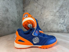 Сороконожки (шиповки) детские soccer цвет синий/оранжевый