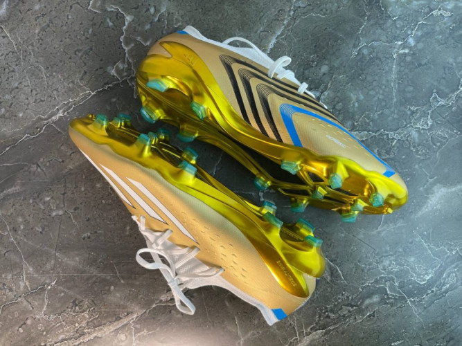 Бутсы adidas X Speedportal.1 FG золотые