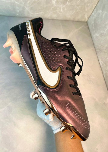 Бутсы Nike Tiempo Legend 9 Elite FG коричневый/золото