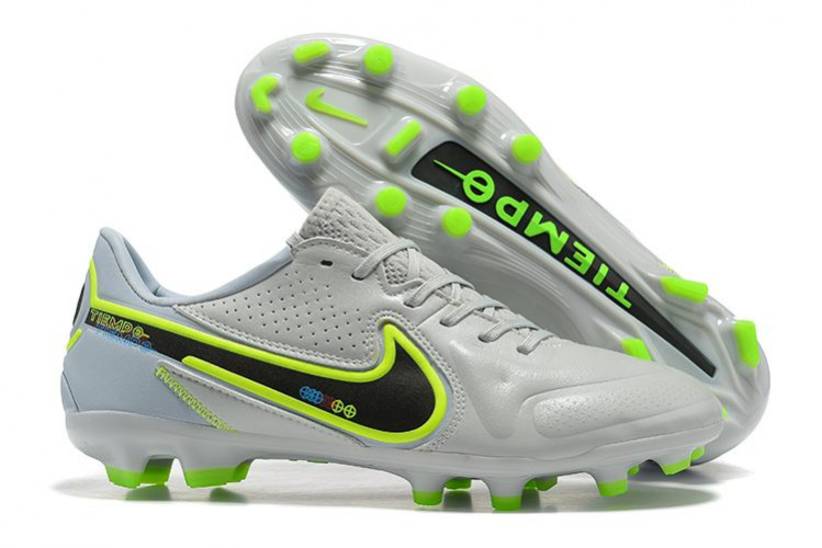 Бутсы Nike Tiempo Legend 9 Elite FG светло-серые
