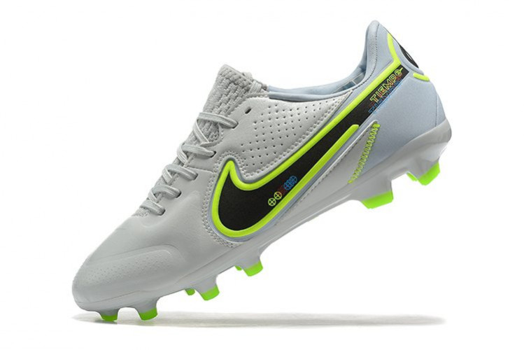 Бутсы Nike Tiempo Legend 9 Elite FG светло-серые