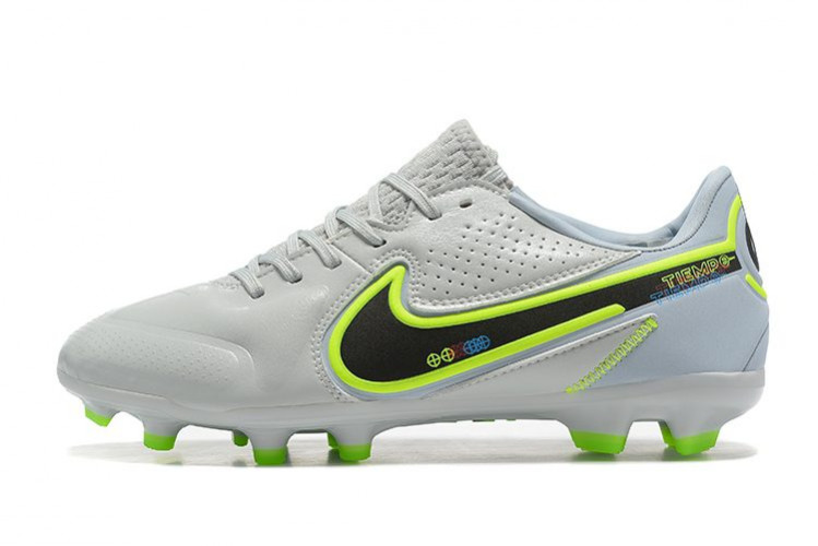 Бутсы Nike Tiempo Legend 9 Elite FG светло-серые
