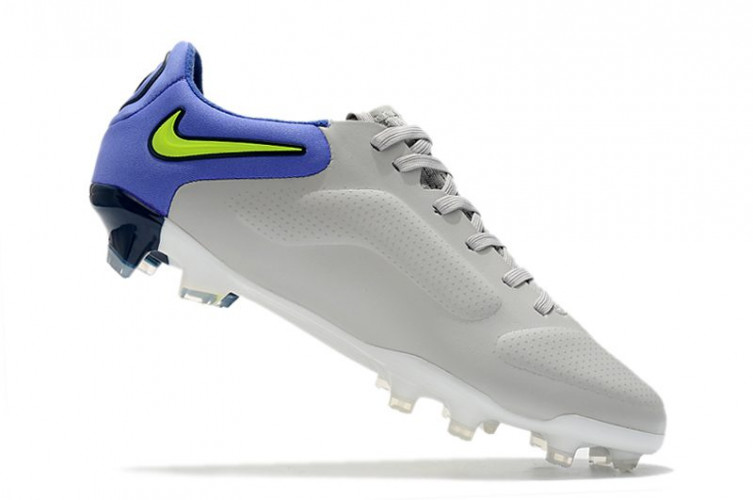 Бутсы Nike Tiempo Legend 9 Elite FG серый/синий