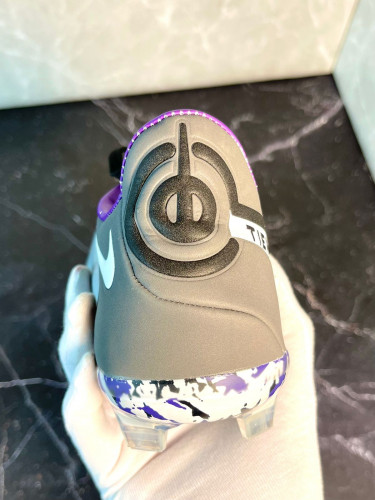 Бутсы Nike Tiempo Legend 9 Elite FG серый/сиреневый