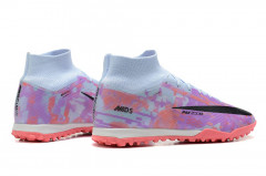 Сороконожки Nike Air Zoom Mercurial Superfly IX Academy TF фиолетовые