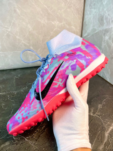 Сороконожки Nike Air Zoom Mercurial Superfly IX Academy TF фиолетовые