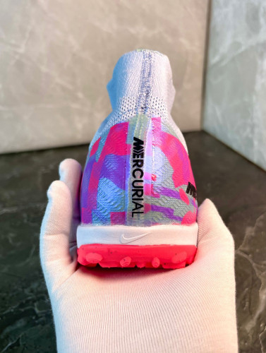 Сороконожки Nike Air Zoom Mercurial Superfly IX Academy TF фиолетовые