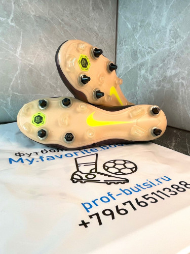 Бутсы Nike Tiempo Legend 9 Elite SG коричневый/черный