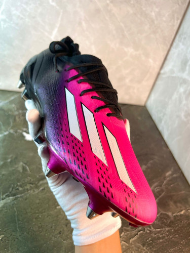 Бутсы Adidas X SPEEDPORTAL.1 SG черный/розовый