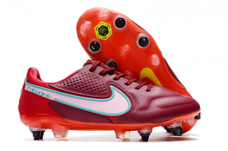 Бутсы Nike Tiempo Legend 9 Elite SG красные