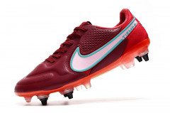 Бутсы Nike Tiempo Legend 9 Elite SG красные