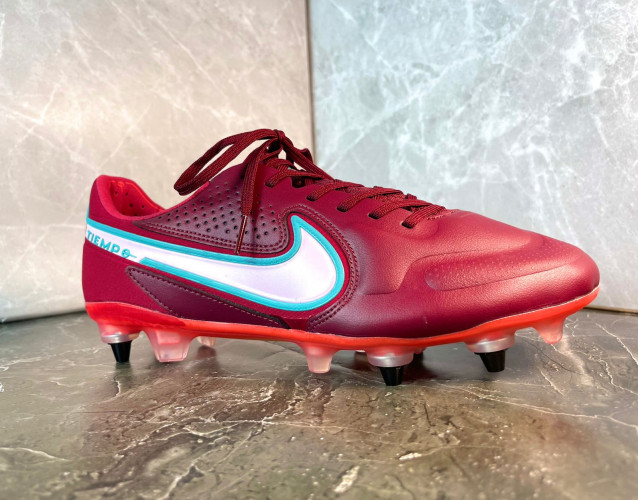 Бутсы Nike Tiempo Legend 9 Elite SG красные