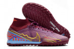 Сороконожки Nike Air Zoom Mercurial Superfly IX Academy TF бордовые
