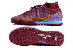 Сороконожки Nike Air Zoom Mercurial Superfly IX Academy TF бордовые