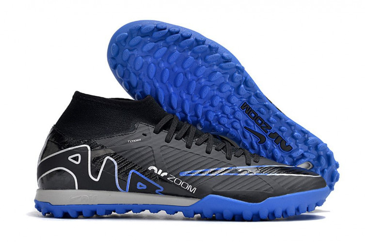Сороконожки Nike Air Zoom Mercurial Superfly IX Elite TF черный/синий
