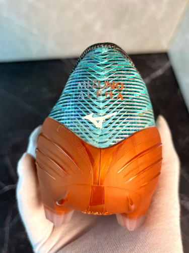 Бутсы Mizuno Alpha FG голубой/коричневый