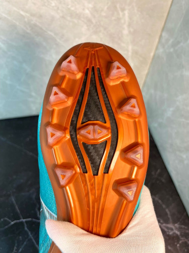 Бутсы Mizuno Alpha FG голубой/коричневый