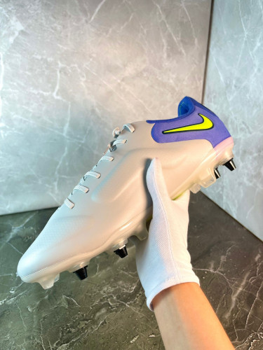 Бутсы Nike Tiempo Legend 9 Elite SG серый/фиолетовый