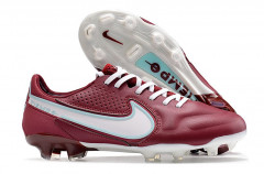 Бутсы Nike Tiempo Legend 9 FG бордовые