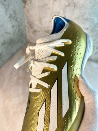 Футзалки Adidas X Speedportal 1 IC золотые
