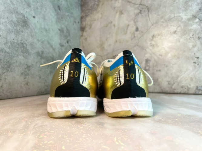 Футзалки Adidas X Speedportal 1 IC золотые