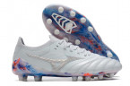 Бутсы Mizuno morelia neo 3 FG белый/серебро