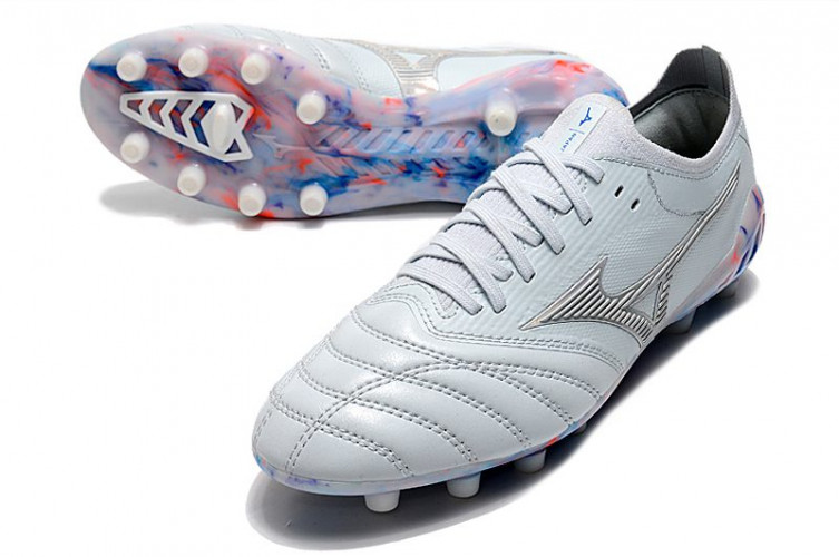 Бутсы Mizuno morelia neo 3 FG белый/серебро