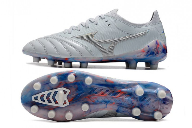 Бутсы Mizuno morelia neo 3 FG белый/серебро