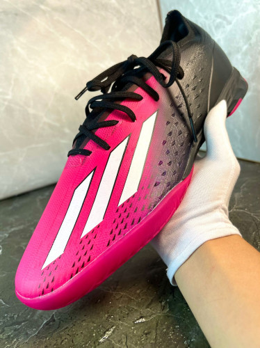 Футзалки Adidas X Speedportal.1 IC черный/розовый