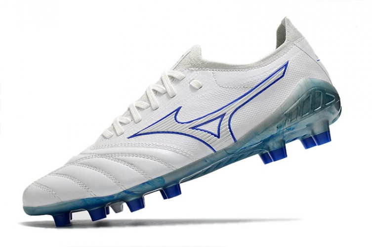 Бутсы Mizuno morelia neo 3 FG белый/синий