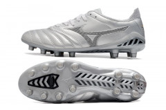 Бутсы Mizuno morelia neo 3 FG серые