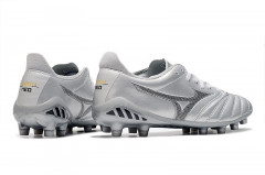 Бутсы Mizuno morelia neo 3 FG серые