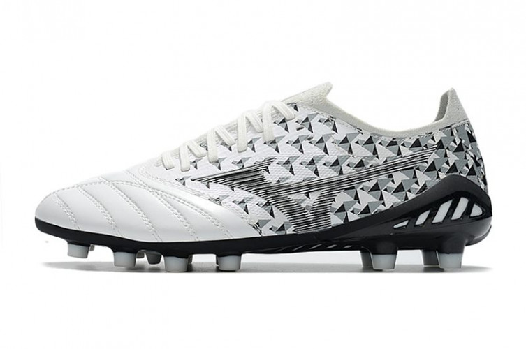 Бутсы Mizuno morelia neo 3 FG черно-белые