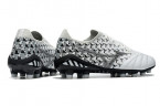 Бутсы Mizuno morelia neo 3 FG черно-белые