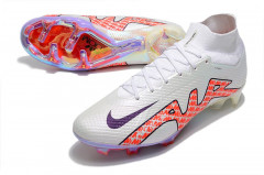 Бутсы Nike Air Zoom Mercurial Superfly IX Elite FG белый/красный