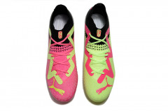 Бутсы Puma Future Ultimate FG желтый/розовый