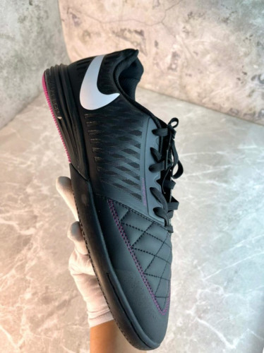 Футзалки Nike Lunar Gato II IC черный/сиреневый