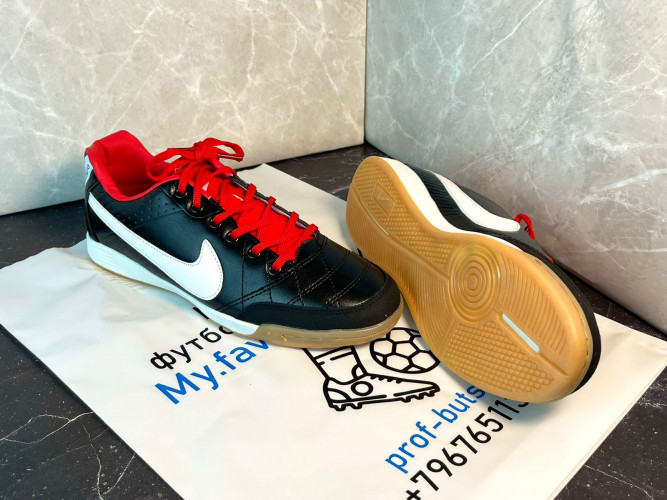 Футзалки Nike Premier II sala IC черный/красный