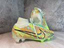 Бутсы Nike Air Zoom Mercurial Superfly IX Elite FG зеленые