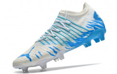 Бутсы Puma Future Z 1.3 FG белый/голубой