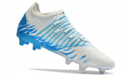 Бутсы Puma Future Z 1.3 FG белый/голубой